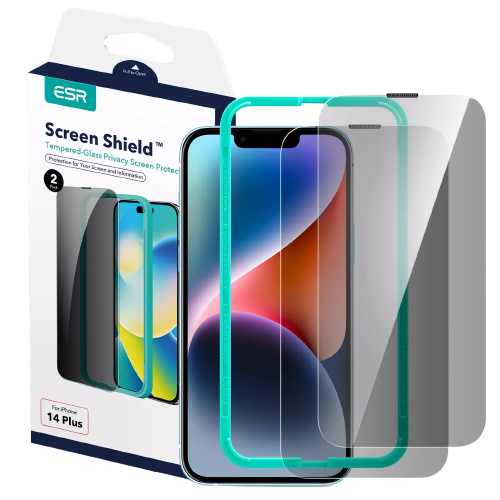 Buy ESR Tempered-G privacy screen protector for iPhone 15 Pro Max in Qatar