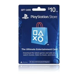 PLAYSTATION STORE GIFT CARD  $10