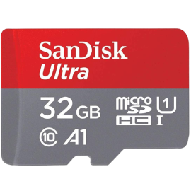 SanDisk 32GB Ultra microSDHC UHS-I 100MB/s Memory Card