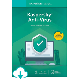 Kaspersky Antivirus 2020 4 Users 1 Year 