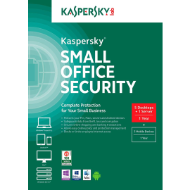 Kaspersky Small Office Security 5 Clients+ 1 Server