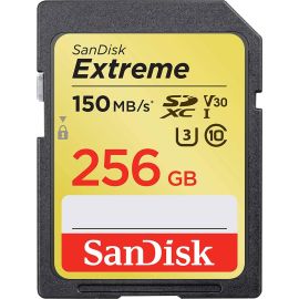 SanDisk 256GB Extreme SDXC UHS-I 150MB/s C10 Memory Card