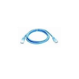 D-Link Cat6 UTP 24 1m AWG PVC Round Patch Cord - Blue Colour