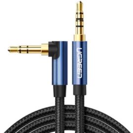 UGreen 60181 3.5MM Male To 3.5MM Angled Male Braided Audio Cable 2M