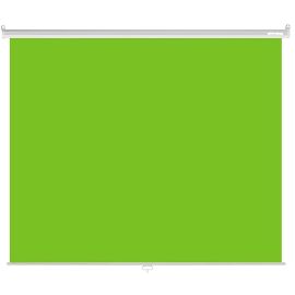 Hashmo Manual Screen 200 x 180 cm (106″) ( 6′.7″ x 6′ ) Green Screen