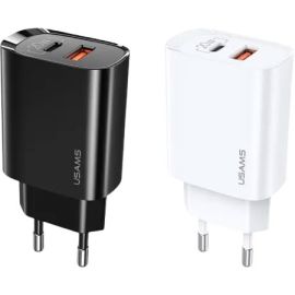 Usams US-CC121 T35 20W QC3.0 + PD3.0 Fast Charger