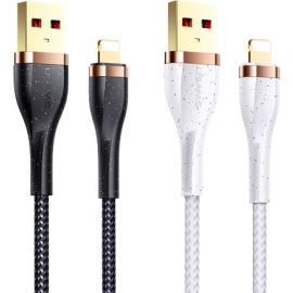 Usams US-SJ487 U64 Lightning Aluminum Alloy Charging & Data Cable 1.2m