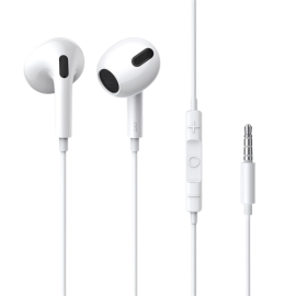 Baseus Encok 3.5mm lateral in Ear Wired Earphone H17 White