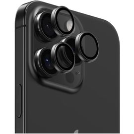 Benks DR Sapphire Lens Protector For iPhone 16 Pro/16 Pro Max (Black/3Pcs)