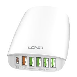 Ldnio A6573C 65W Multi Ports Desktop Charging Station