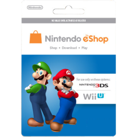 Nintendo Prepaid eShop $20 for 3DS or Wii U
