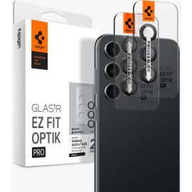 Spigen Galaxy S24 Optik Pro Camera Lens Protector EZ Fit 2 Pack Black – AGL05962