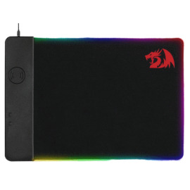 Redragon P025 Qi 10W Fast Wireless Charging RGB Backlit Mouse Pad Price ...