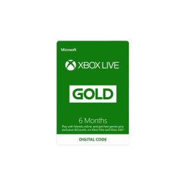 Xbox Live Gold 6 Month Membership (Digital Code)