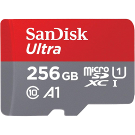 SanDisk 256GB Ultra microSDXC UHS-I 100MB Memory Card