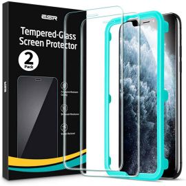 ESR Apple iPhone 11 Screen Shield Glass Protector 2 PACK also for iPhone XR