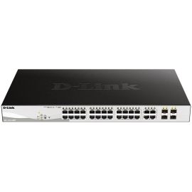 D-Link 28-Port Gigabit Smart Managed PoE Switch - DGS-1210-28MP