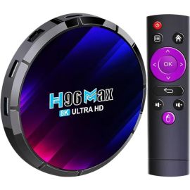 H96 MAX 8K Ultra HD 5G WiFi 4GB 64GB Smart TV Box