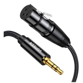 UGreen 20244 2M 3.5mm Three-pole Male To XLR Female Audio Cable