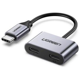 UGreen 60165 2 IN 1 USB C Headphone & Charge Adapter