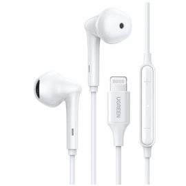 UGreen 80649 Hitune Lightning Earphones – White