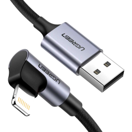Ugreen 90 Degree Lightning To USB A Cable