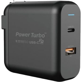 Wiwu PD-005PT Power Turbo 60w Pd+ Qc 3.0 Dual Output Charger