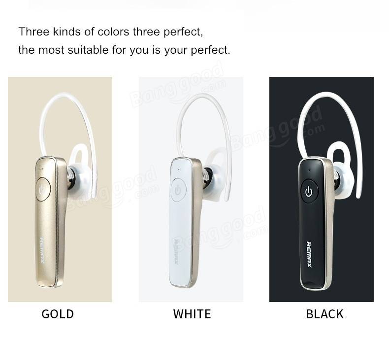 REMAX T8 Wireless Bluetooth 4.1 Stereo Hanging In-ear Headphone for Xiaomi Samsung iPhone