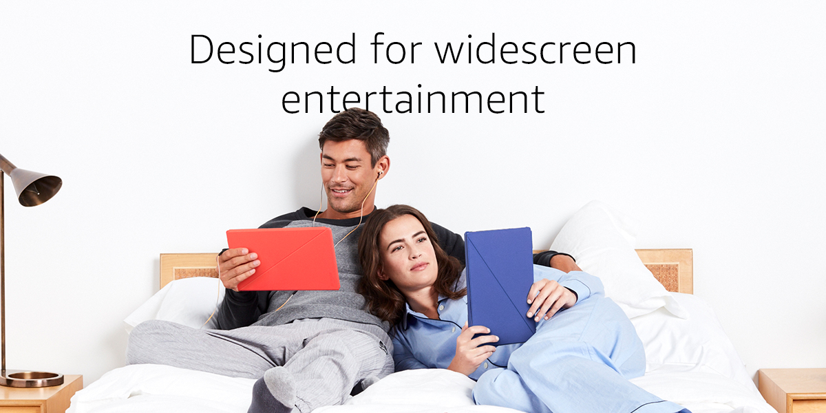Designed for widescreen entertainment