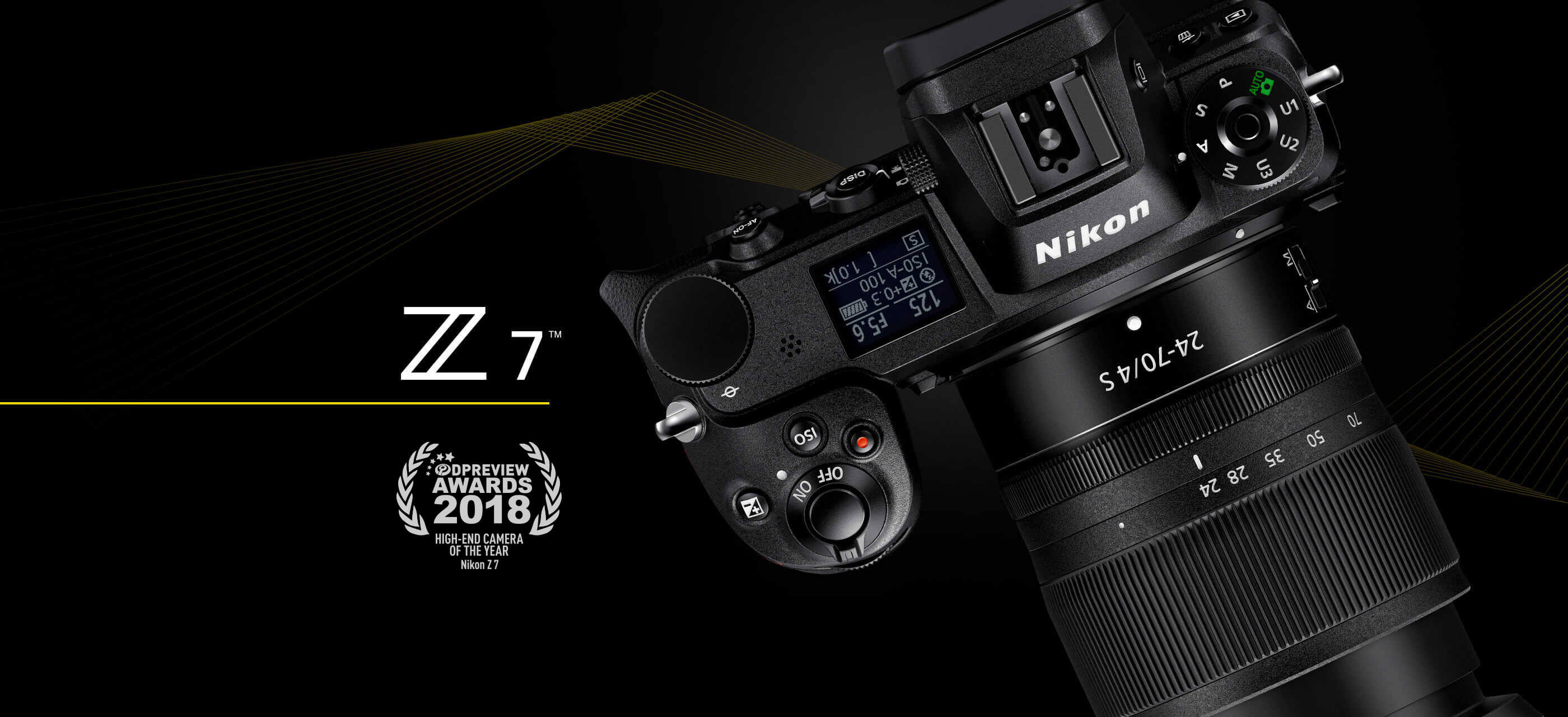 Front view of Nikon Z 7