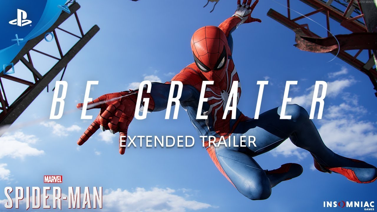 Marvel’s Spider-Man – Be Greater Extended Trailer | PS4