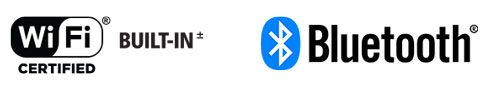 Wifi and Bluetooth Logos